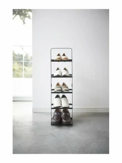 Säilytys<Yamazaki Tower Shoe Rack -kenkähylly 22 × 18 × 77,5 cm BLACK