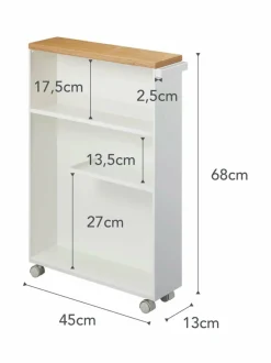 Yamazaki Tower Slim -kärry^ Säilytys