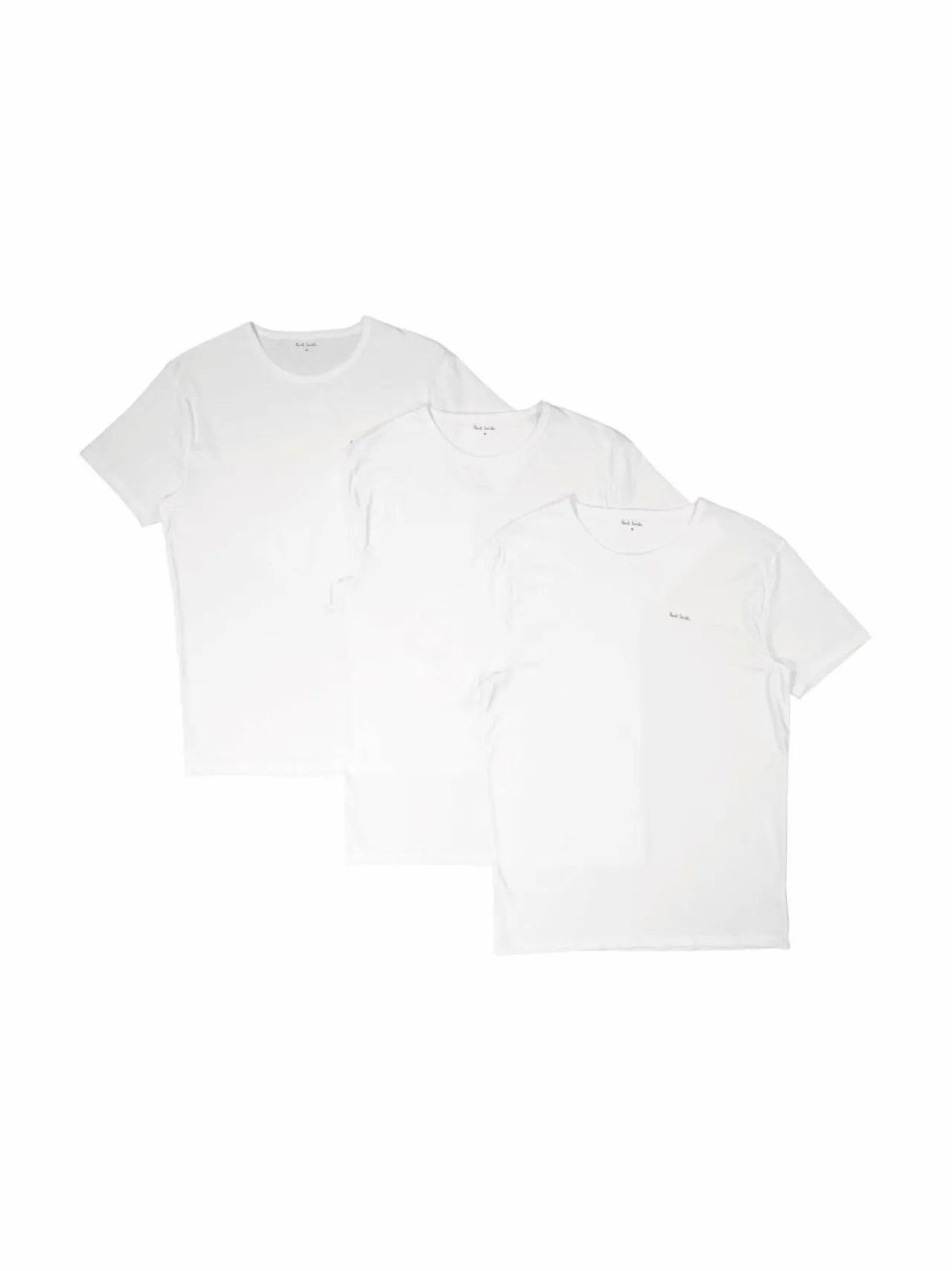 Alusasut<Paul Smith T-paidat 3-pack 01 WHITE