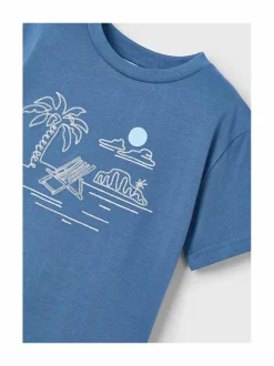 T-Paidat<Mayoral T-paita BLUE 12