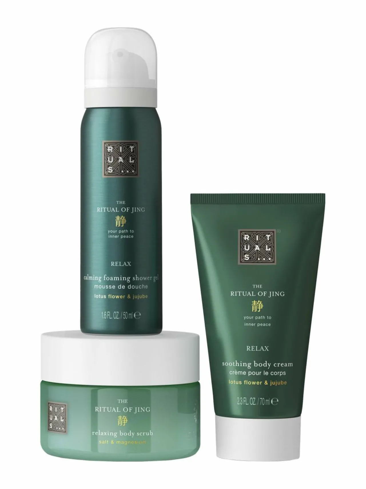 Ihonhoitopakkaukset<Rituals Trial Set Jing -ihonhoitopakkaus