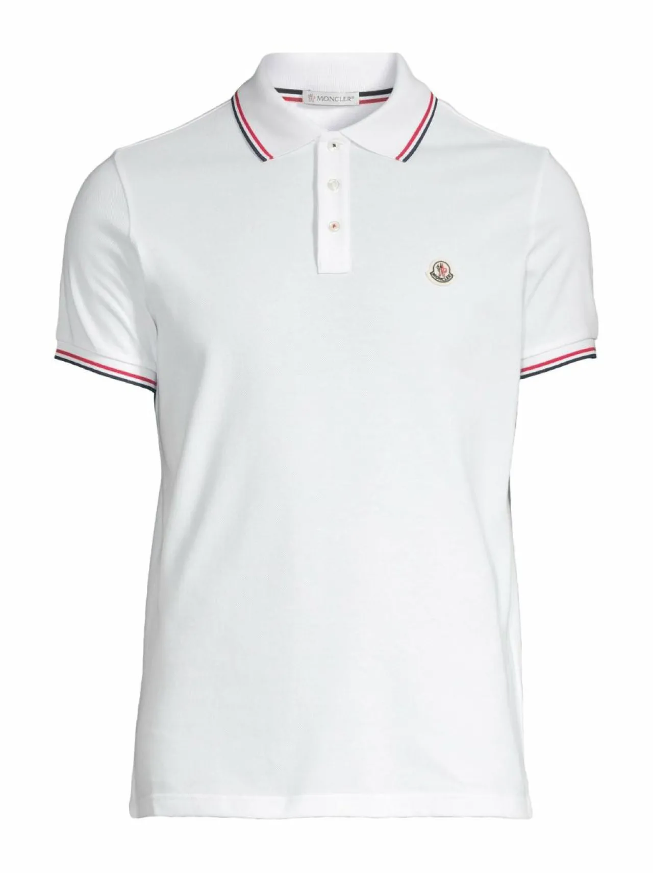 Moncler Tricolour Trimmed -pikeepaita^ Paidat