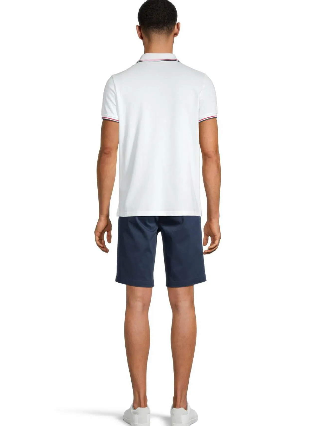 Moncler Tricolour Trimmed -pikeepaita^ Paidat