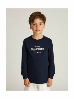 Pitkähihaiset Trikoopaidat|Pitkähihaiset Trikoopaidat<Tommy Hilfiger Trikoopaita C1G DARK NIGHT NAVY