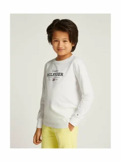 Pitkähihaiset Trikoopaidat|Pitkähihaiset Trikoopaidat<Tommy Hilfiger Trikoopaita YBR WHITE