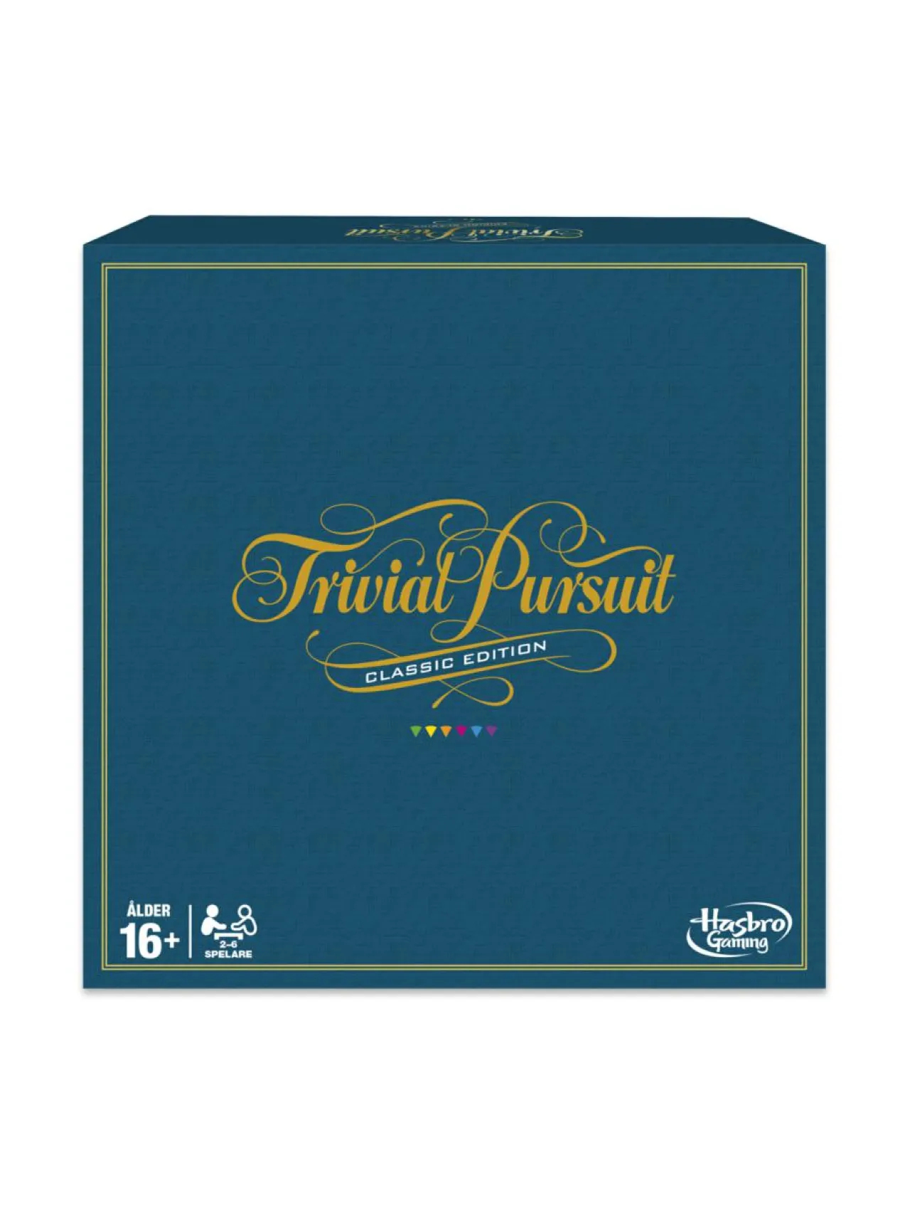 Pelit<HASBRO GAMING TRIVIAL PURSUIT Lautapeli (ruotsinkielinen)