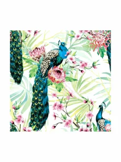 Paper+Design Tropic Peacock -servetit, 20 kpl^ Keittiö- & Kattaustekstiilit