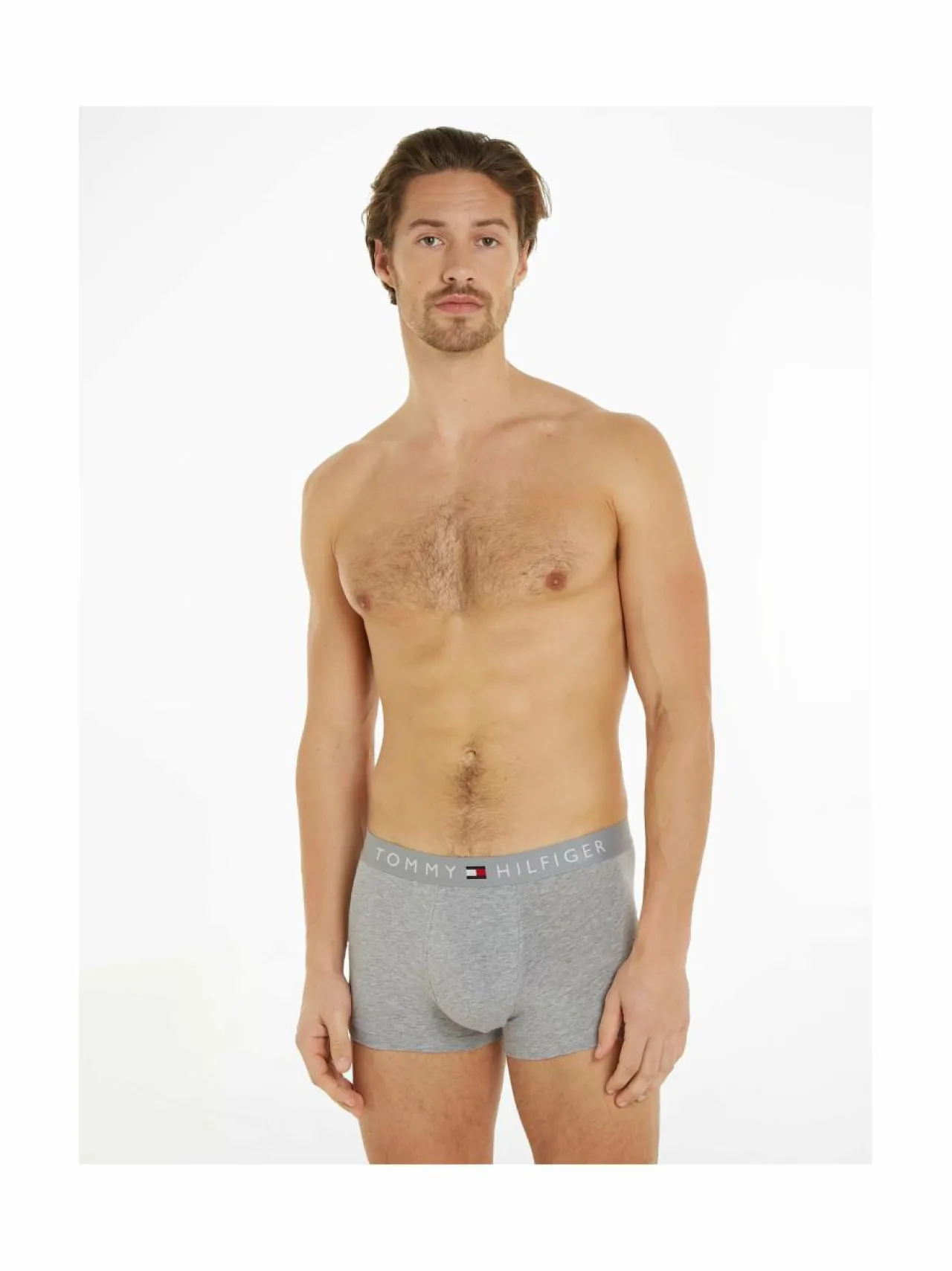 Alusasut<Tommy Hilfiger Trunk-bokserit, 3-pack 05K DES SKY/GREY HTR/DES SKY
