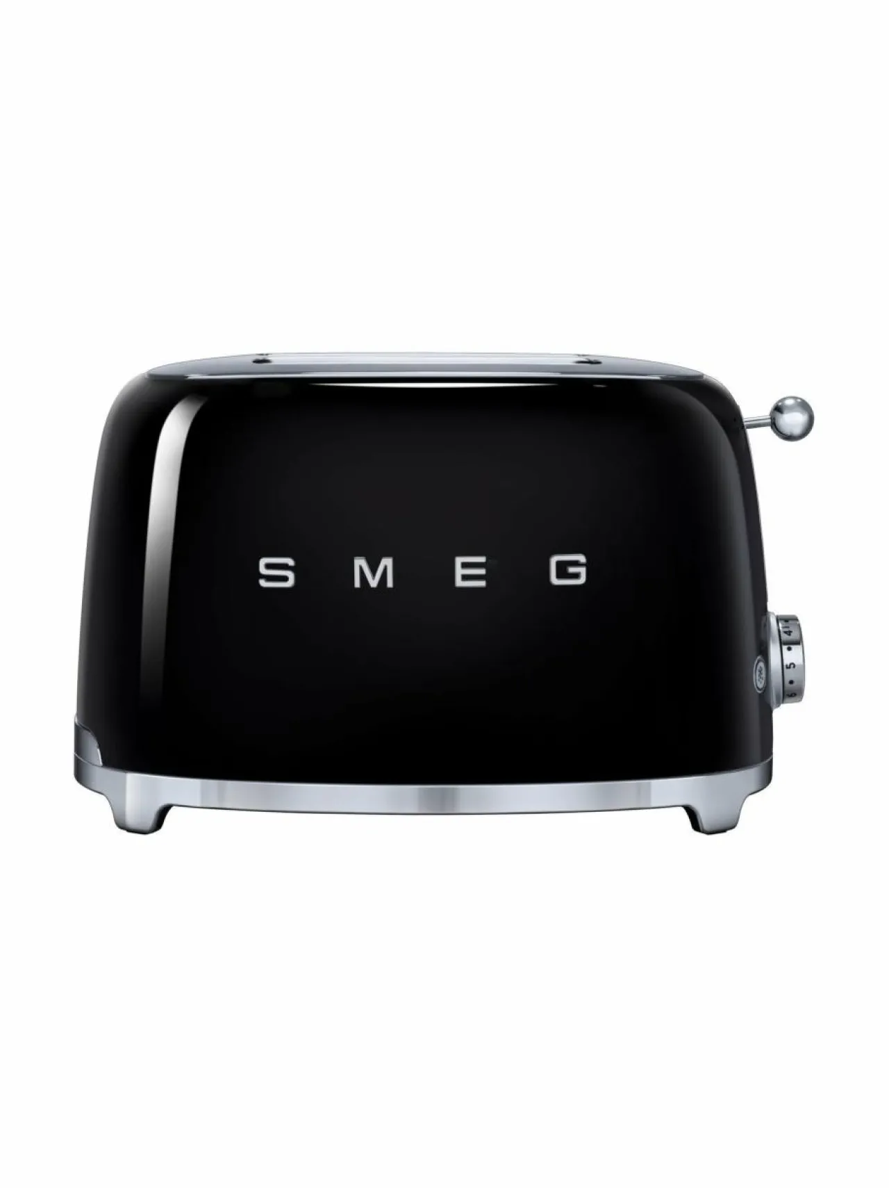 Leivänpaahtimet<Smeg TSF01BLEU-leivänpaahdin, 2 viipaleelle MUSTA
