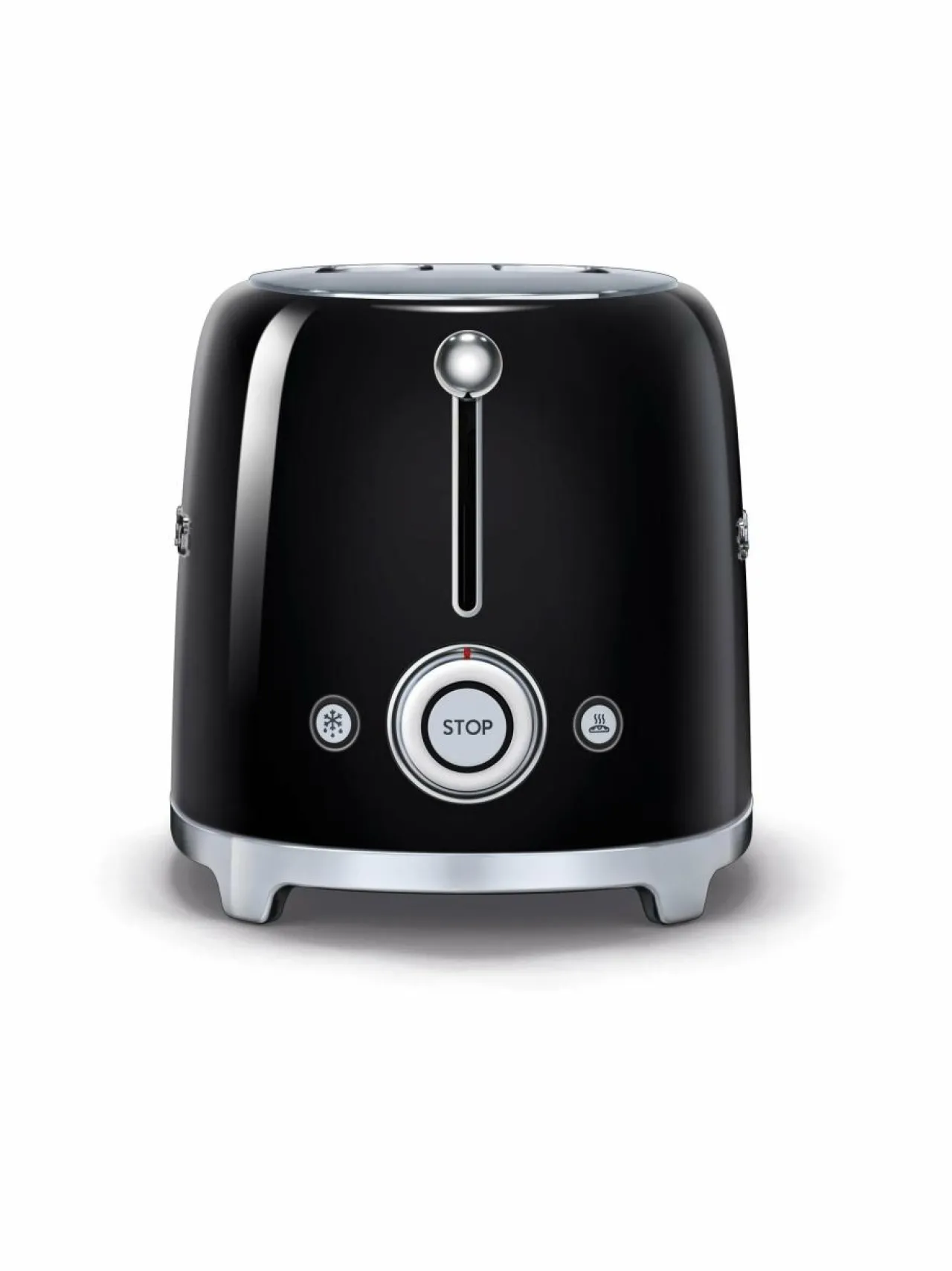 Leivänpaahtimet<Smeg TSF01BLEU-leivänpaahdin, 2 viipaleelle MUSTA