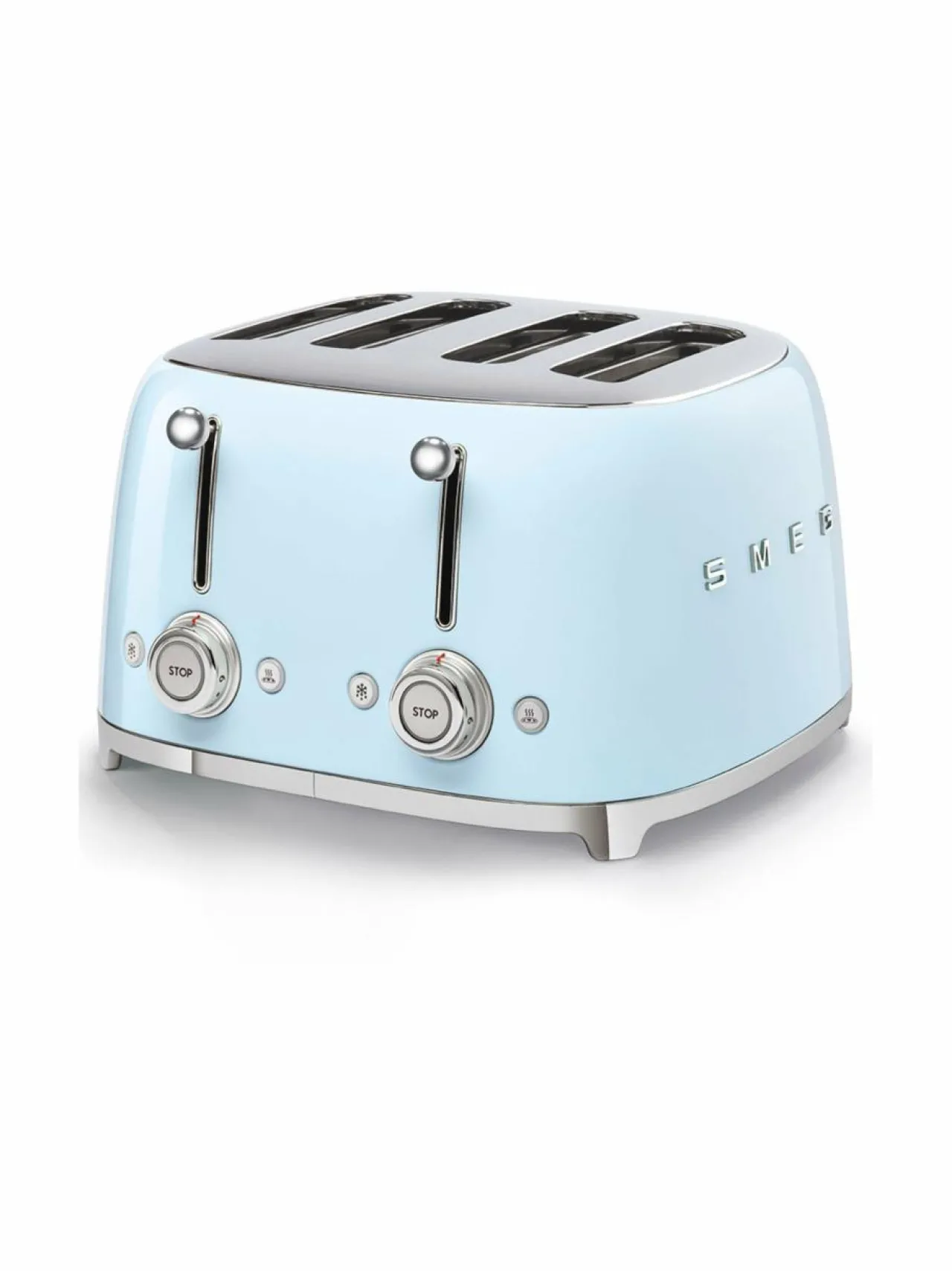 Leivänpaahtimet<Smeg TSF03PBEU-leivänpaahdin LIGHT BLUE