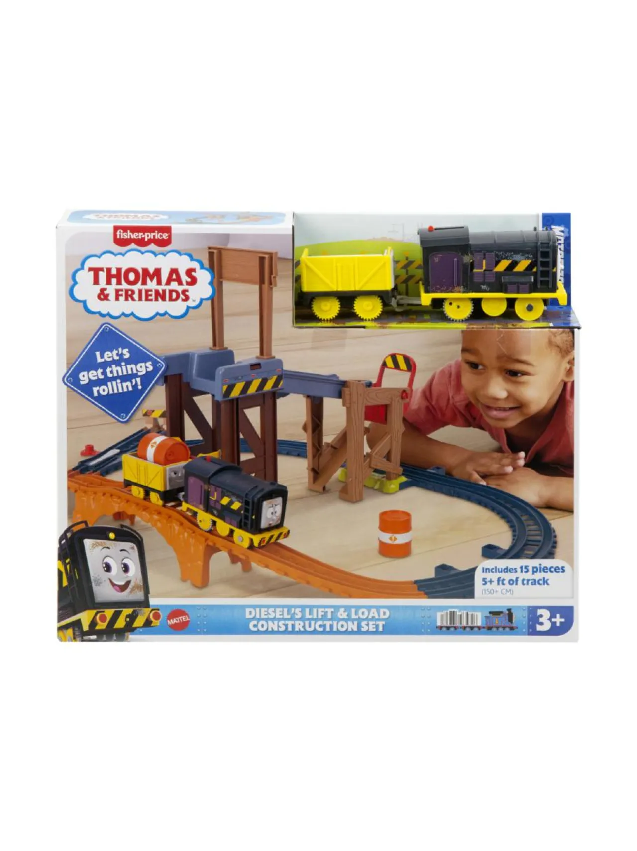 THOMAS & FRIENDS Tuomas ja ystävät: Dieselin rakennusseikkailu -lelujunasarja^ Vauvat & Taaperot