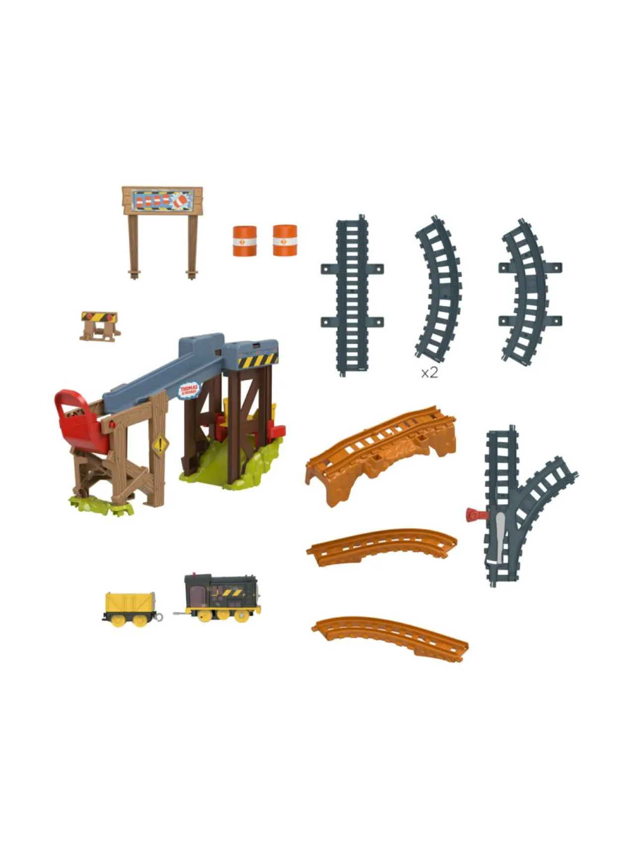THOMAS & FRIENDS Tuomas ja ystävät: Dieselin rakennusseikkailu -lelujunasarja^ Vauvat & Taaperot