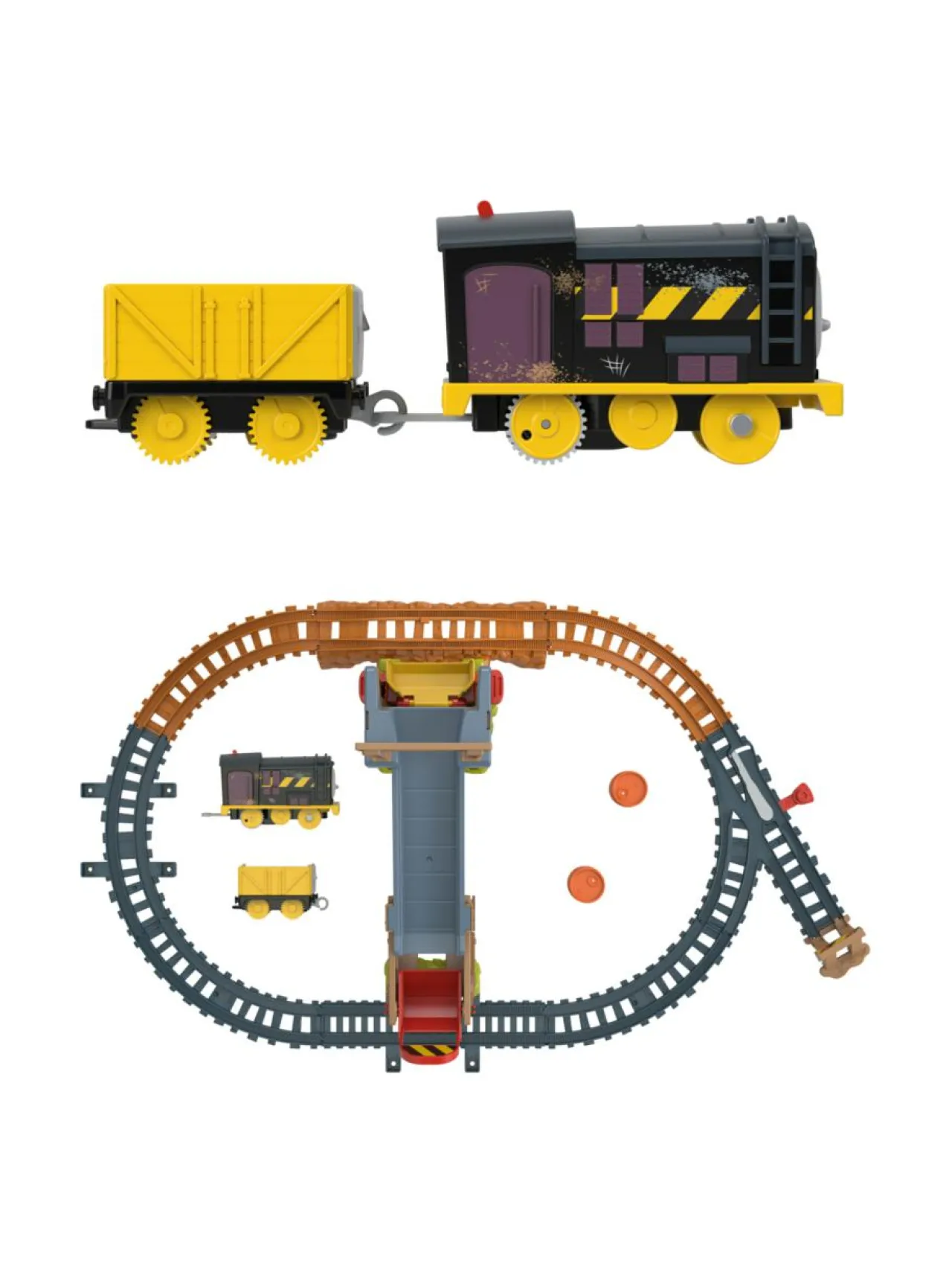 THOMAS & FRIENDS Tuomas ja ystävät: Dieselin rakennusseikkailu -lelujunasarja^ Vauvat & Taaperot