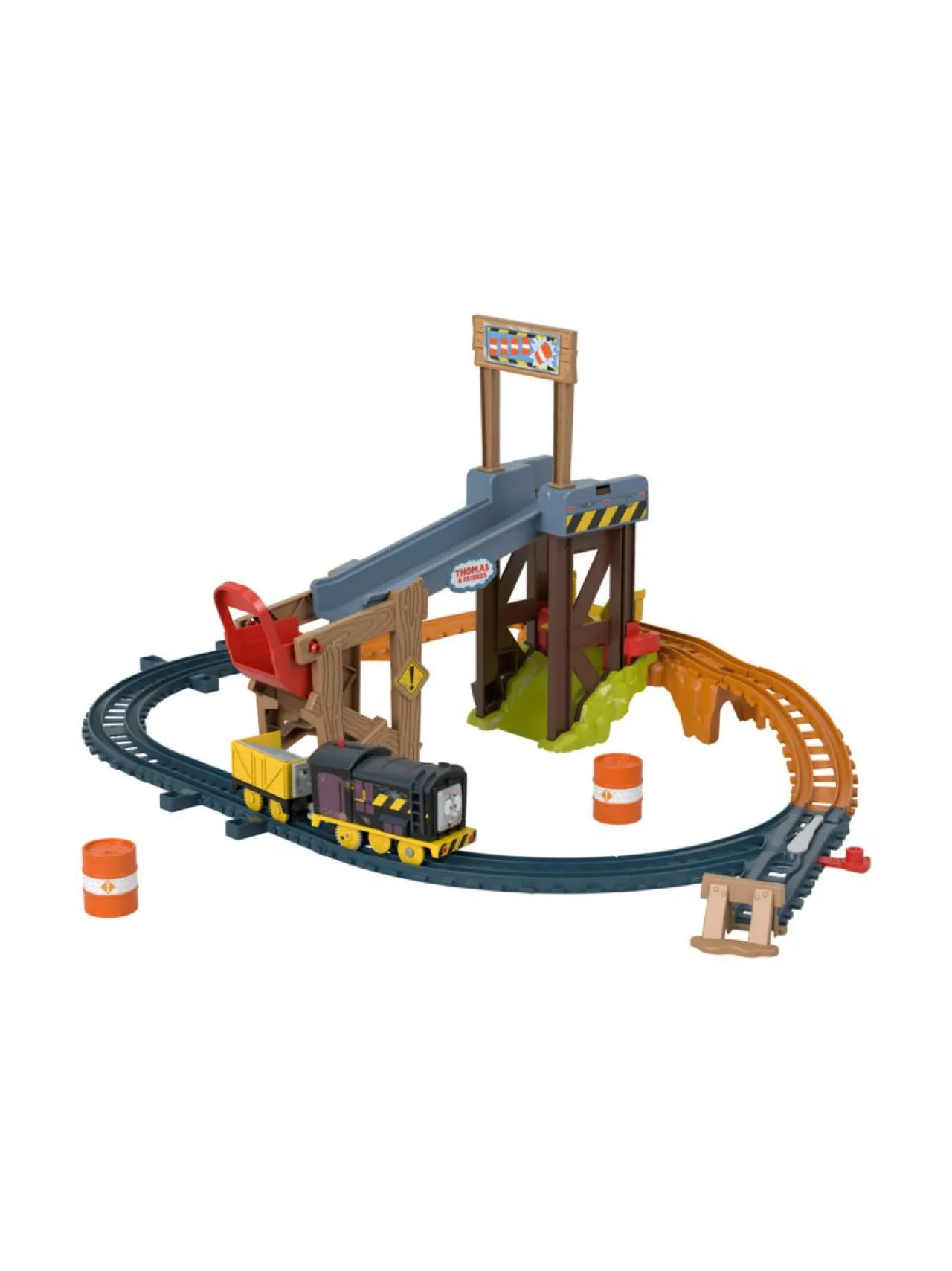 THOMAS & FRIENDS Tuomas ja ystävät: Dieselin rakennusseikkailu -lelujunasarja^ Vauvat & Taaperot