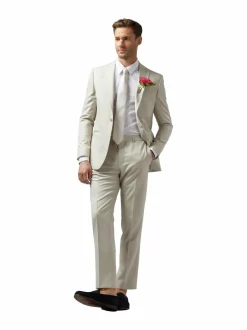 Bleiserit<Ted Baker London Turner Sharkskin -bleiseri STONE
