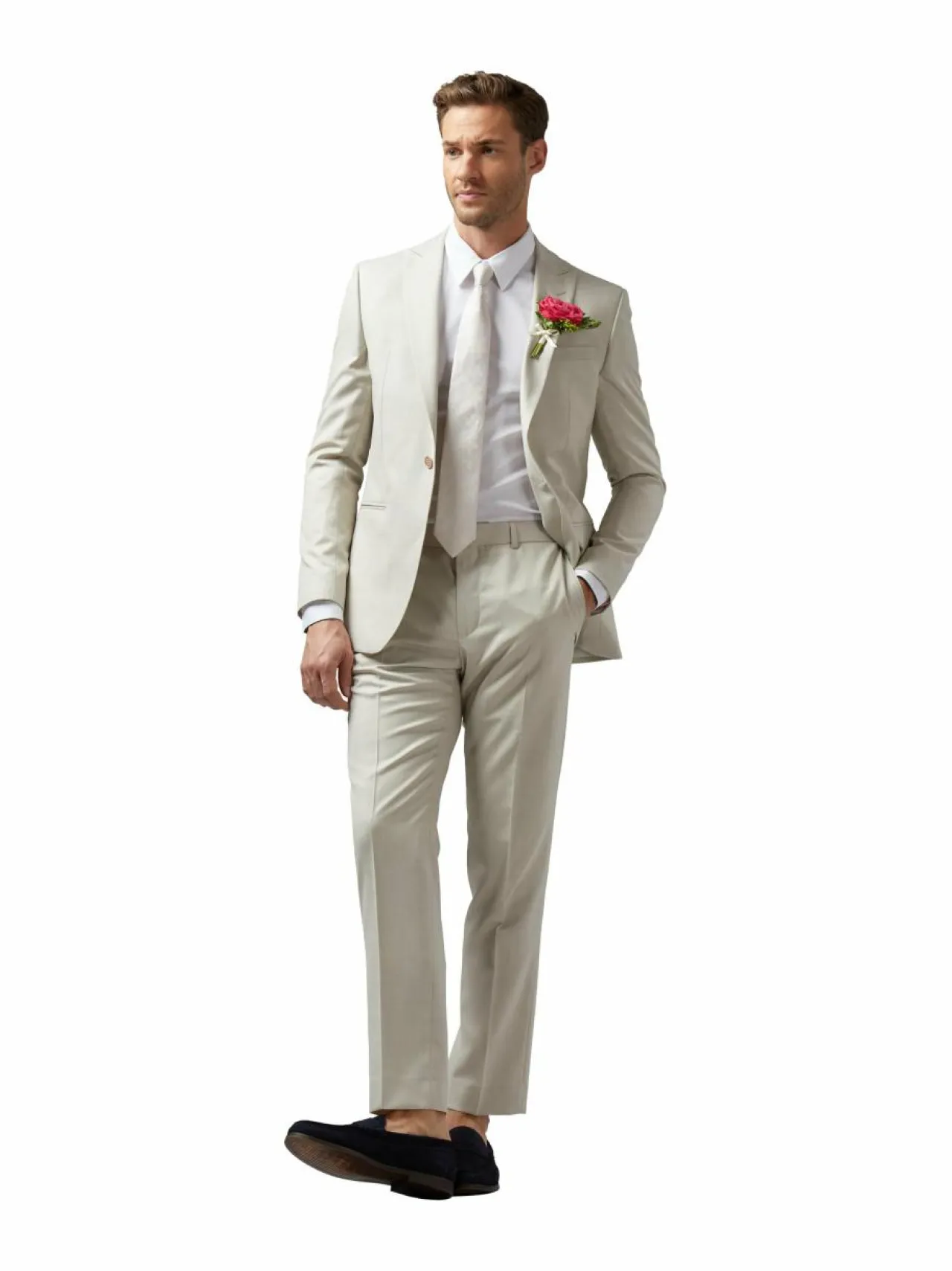 Bleiserit<Ted Baker London Turner Sharkskin -bleiseri STONE