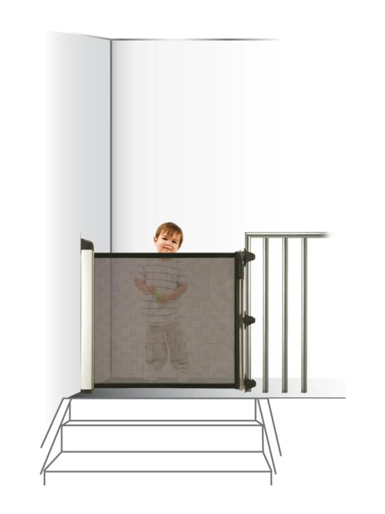 Lascal Turvaportti Kiddy Guard Avant^ Lapsen Hoito