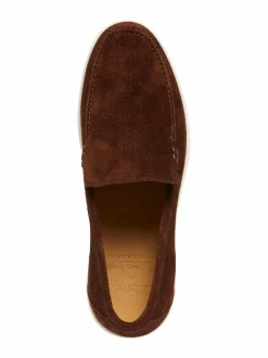Kävelykengät & Loaferit<Loake Tuscany-nahkaloaferit DKS DARK BROWN