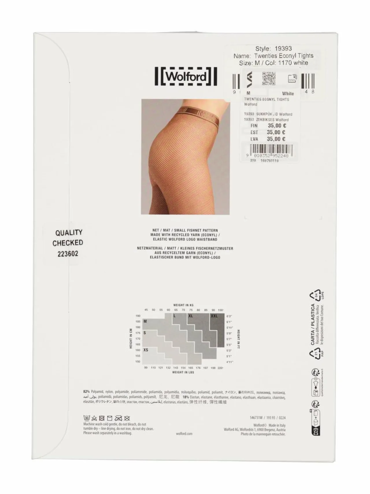 Wolford Twenties Econyl -verkkosukkahousut^ Sukat & Sukkahousut
