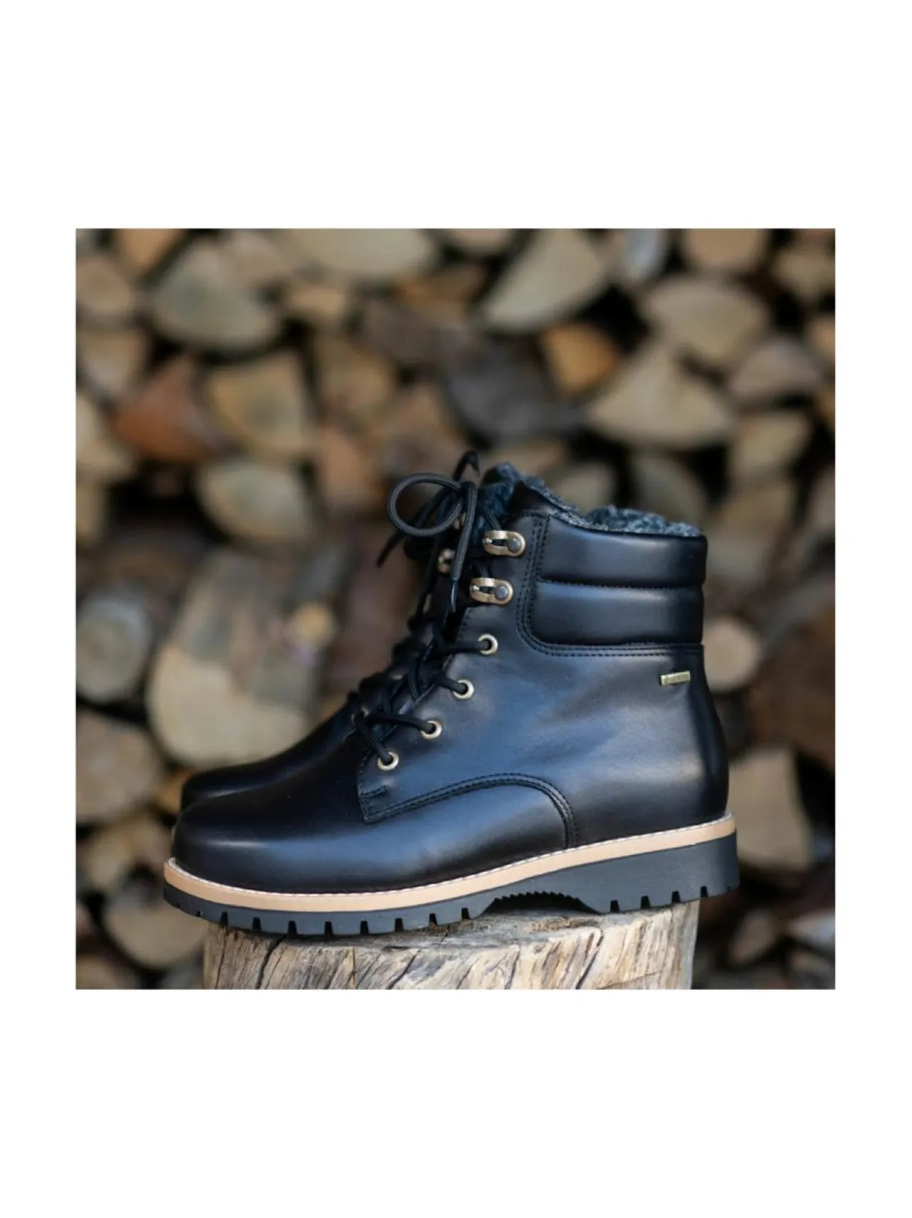 Nilkkurit<Pomar +plus TYKKY Naisten Pomar+ GORE-TEX® nilkkurit BLACK NAPPA