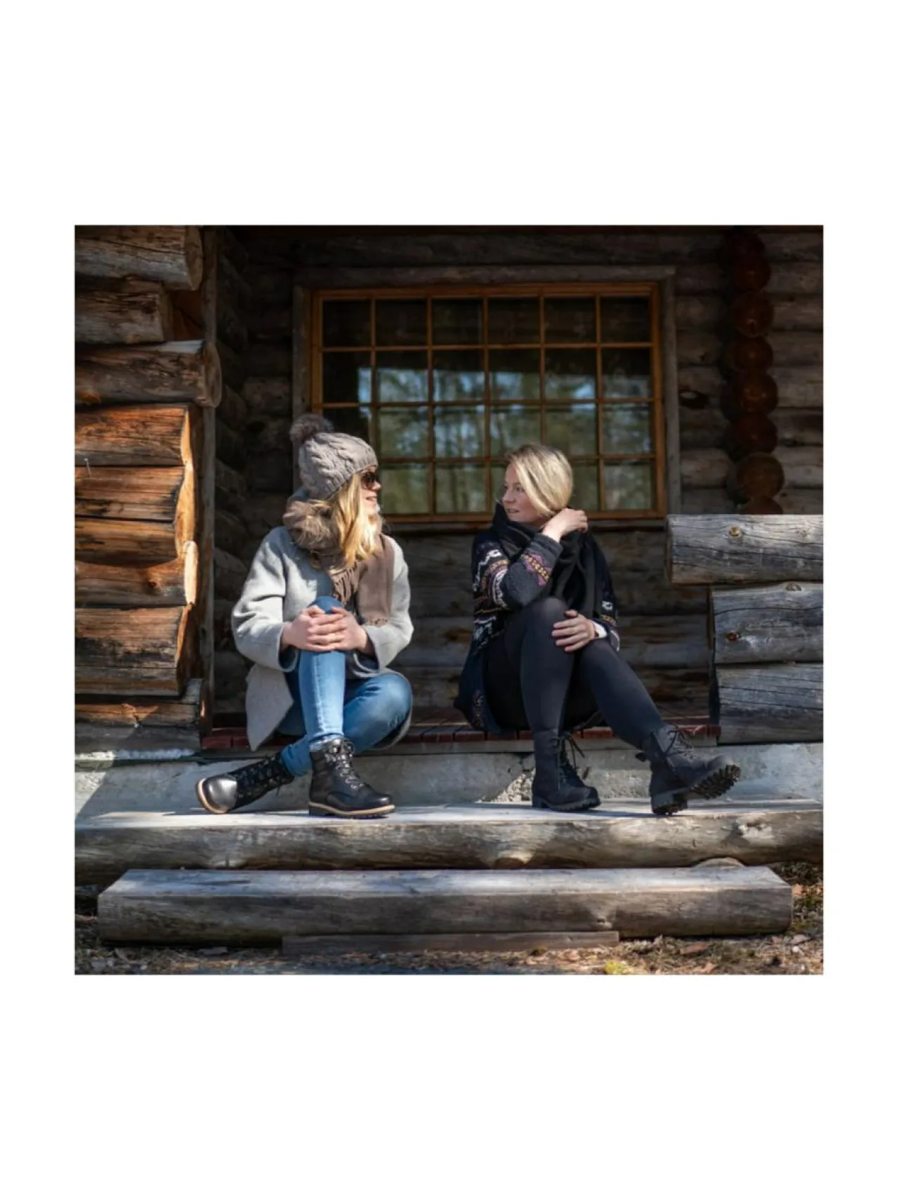 Nilkkurit<Pomar +plus TYKKY Naisten Pomar+ GORE-TEX® nilkkurit BLACK NAPPA