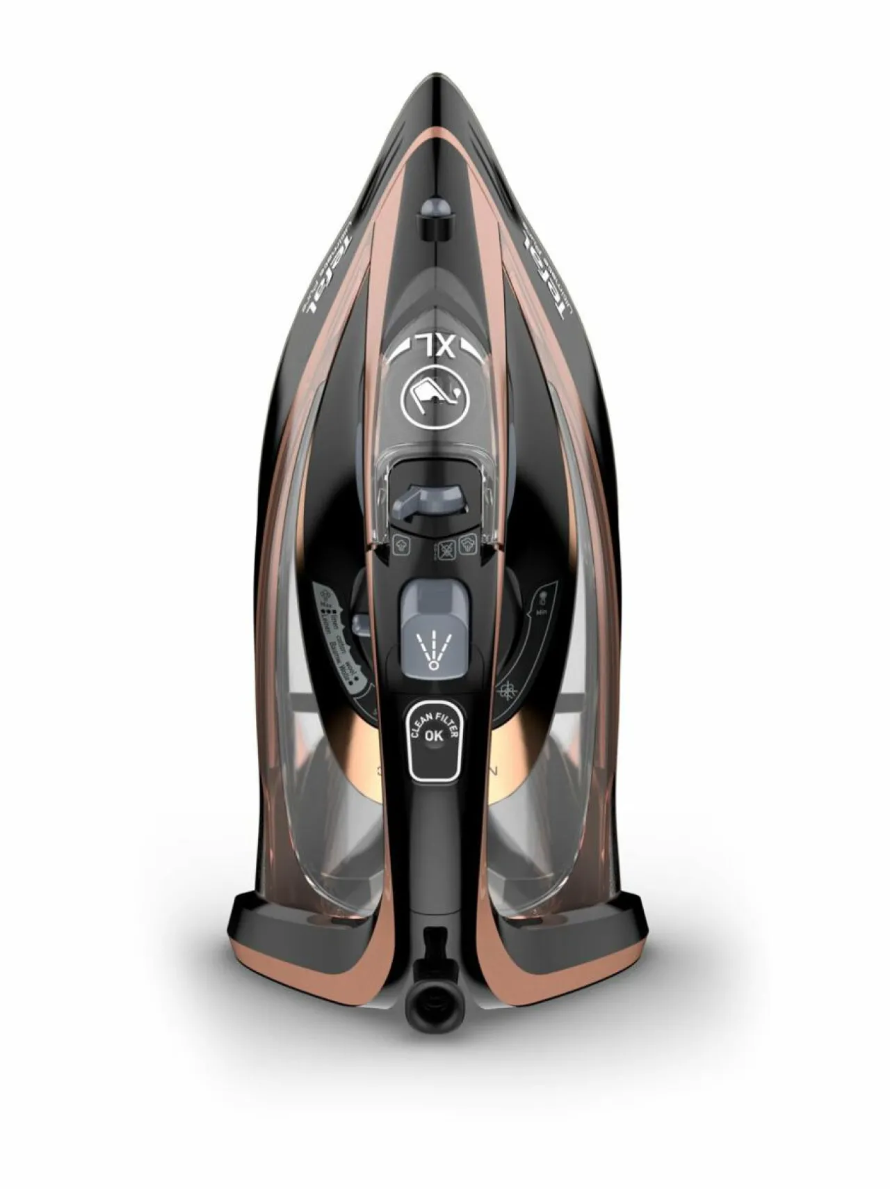 Pyykkihuolto<Tefal Ultimate Pure Rosé Steam Iron -höyrysilistysrauta ROSÉ