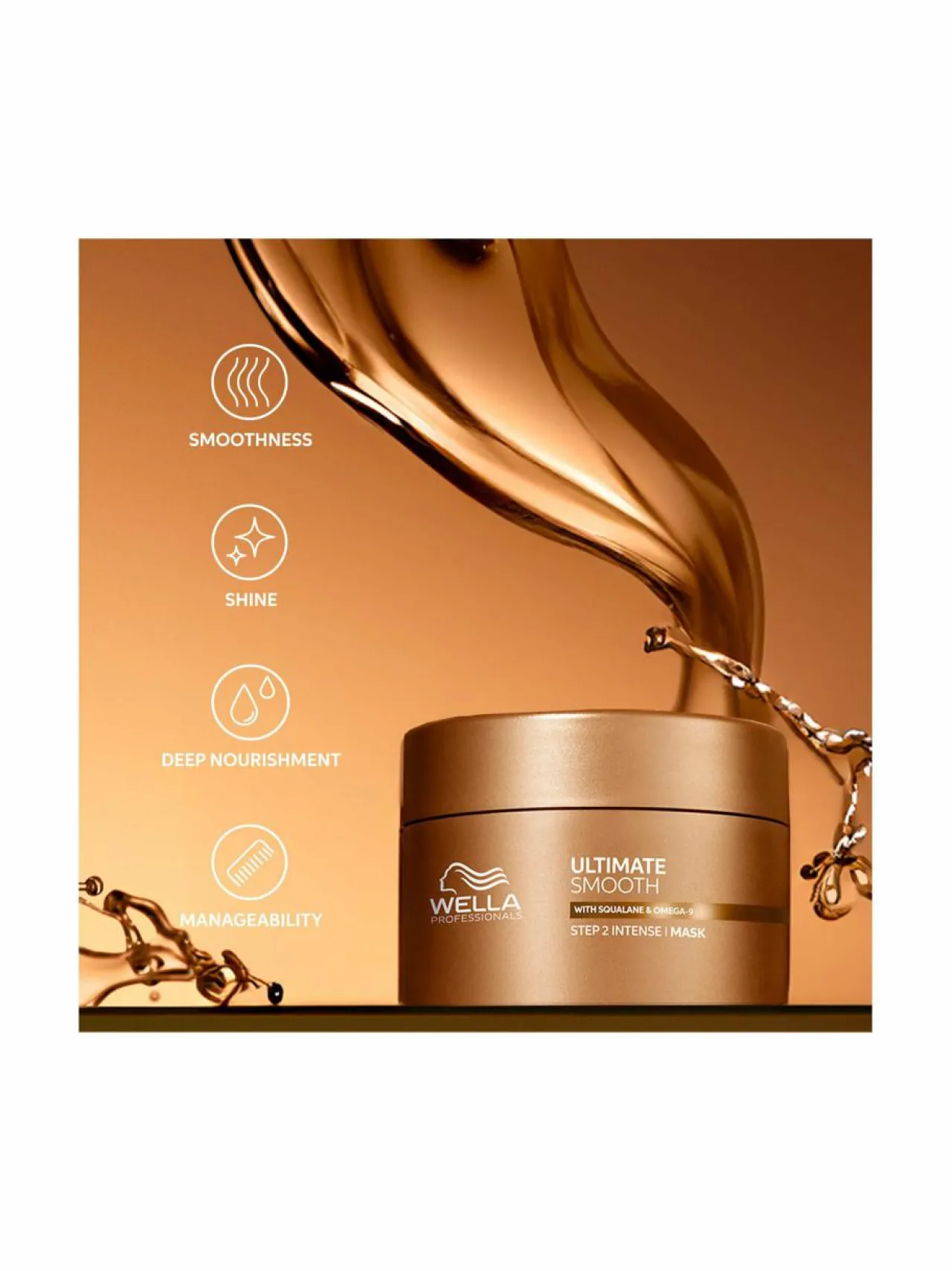 Hiustenhoitotuotteet<Wella Professional Care Ultimate Smooth Mask -hiusnaamio