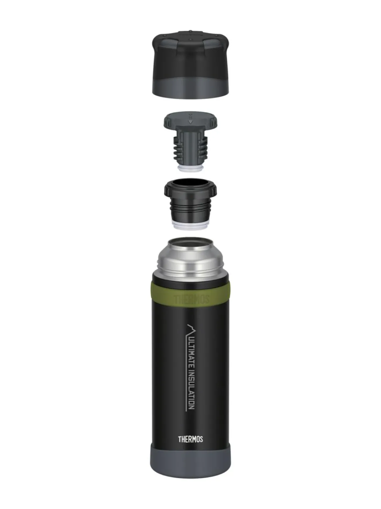 Retkeilytarvikkeet<Thermos Ultimate termospullo 0,5 l HARMAA