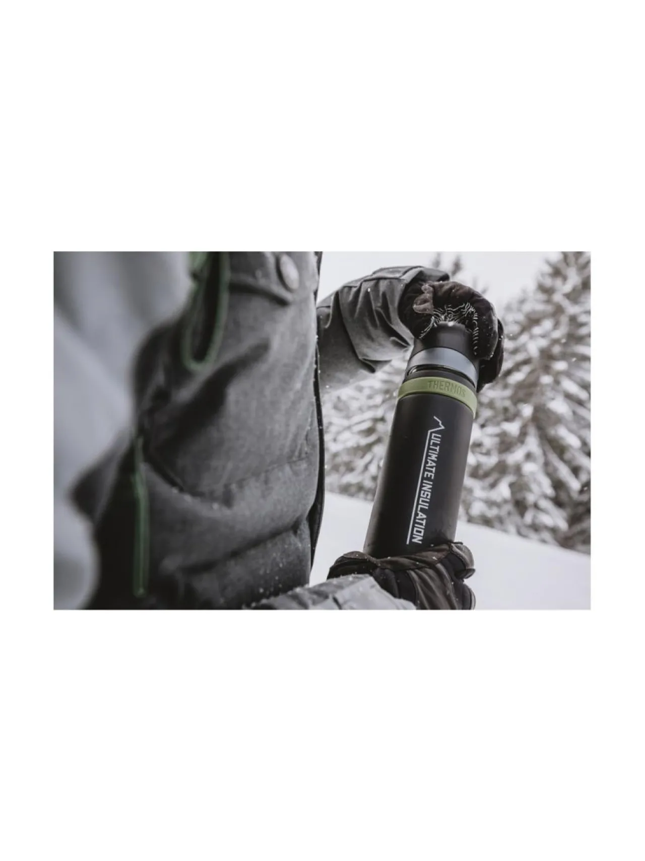 Retkeilytarvikkeet<Thermos Ultimate termospullo 0,5 l HARMAA