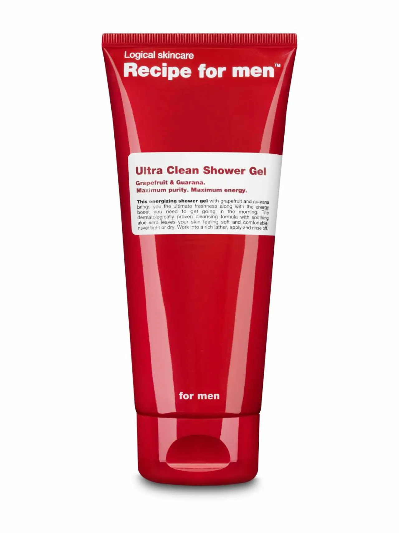 Vartalonhoito<Recipe for men Ultra Clean Shower Gel -suihkugeeli, 200ml