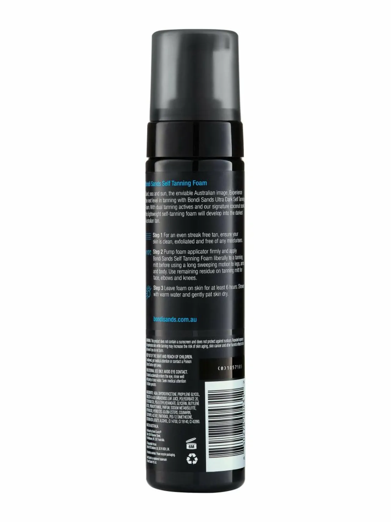 Aurinkotuotteet<Bondi Sands Ultra Dark Self Tanning Foam -itseruskettava vaahto