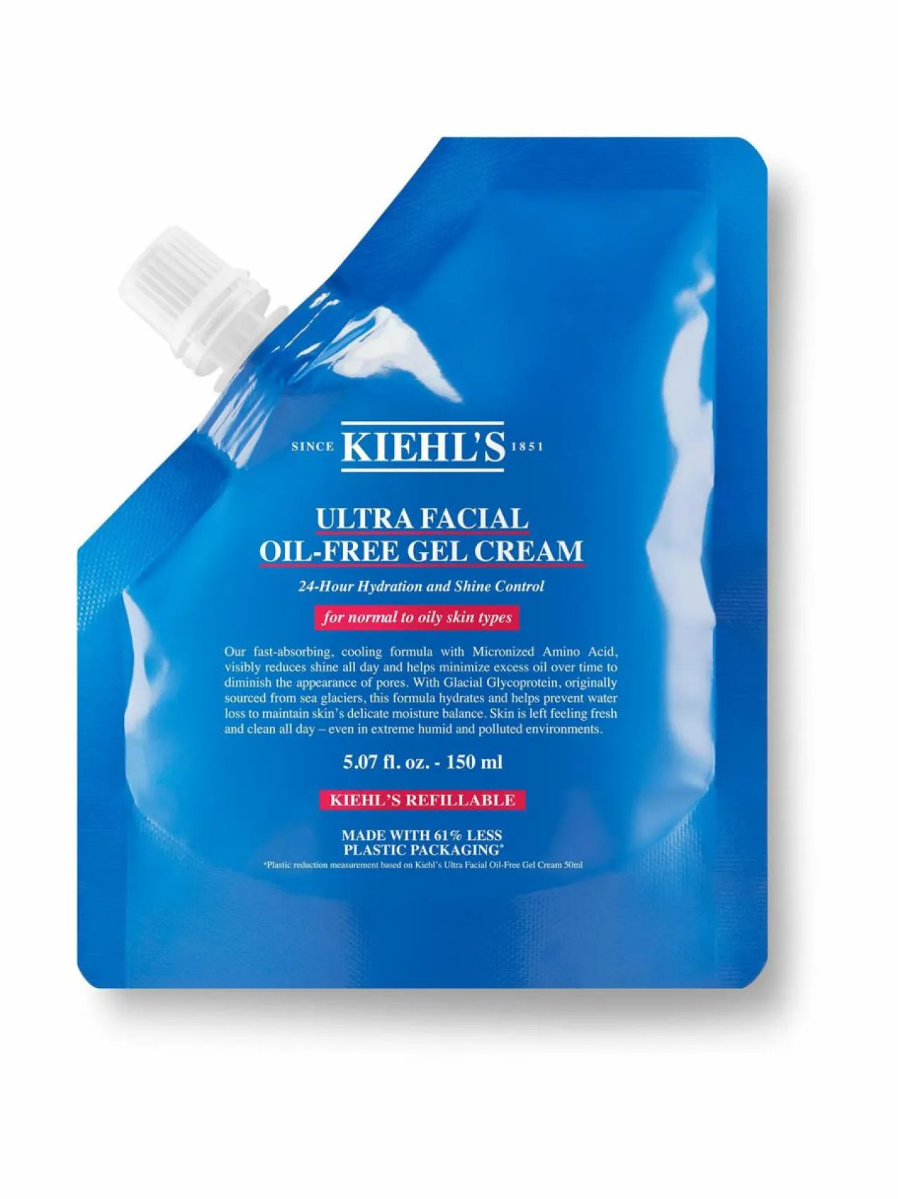Kasvojenhoito<Kiehl's Ultra Facial Oil-Free Gel Cream -täyttöpakkaus
