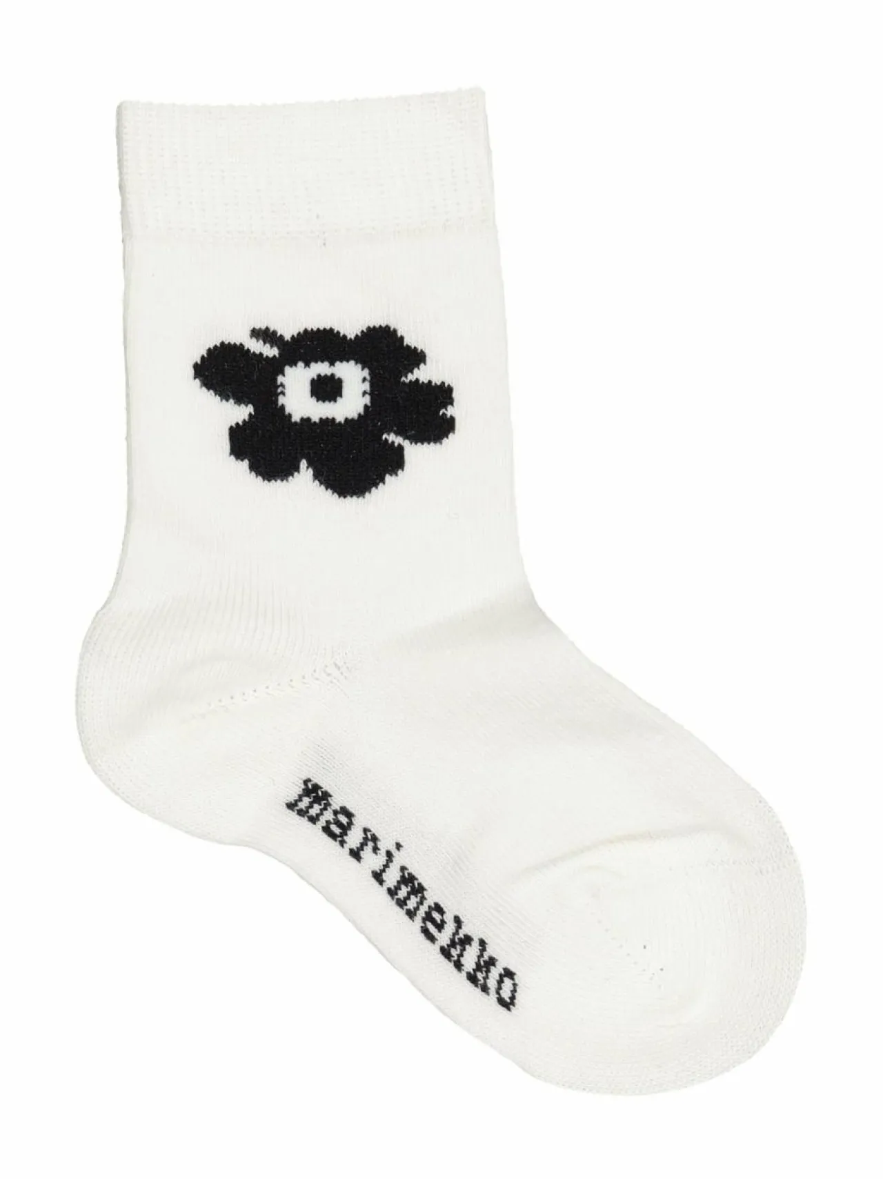 Sukat & Sukkahousut<Marimekko Umika Unikko -sukat 019 WHITE, BALCK