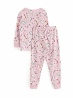 Yöasut & Kylpytakit<Lindex Unicorn Sweet -pyjama 2-osainen 683 DUSTY PINK