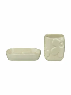 Kylpyhuonetarvikkeet<Marimekko Unikko-kylpyhuonesetti 980 STONEWARE