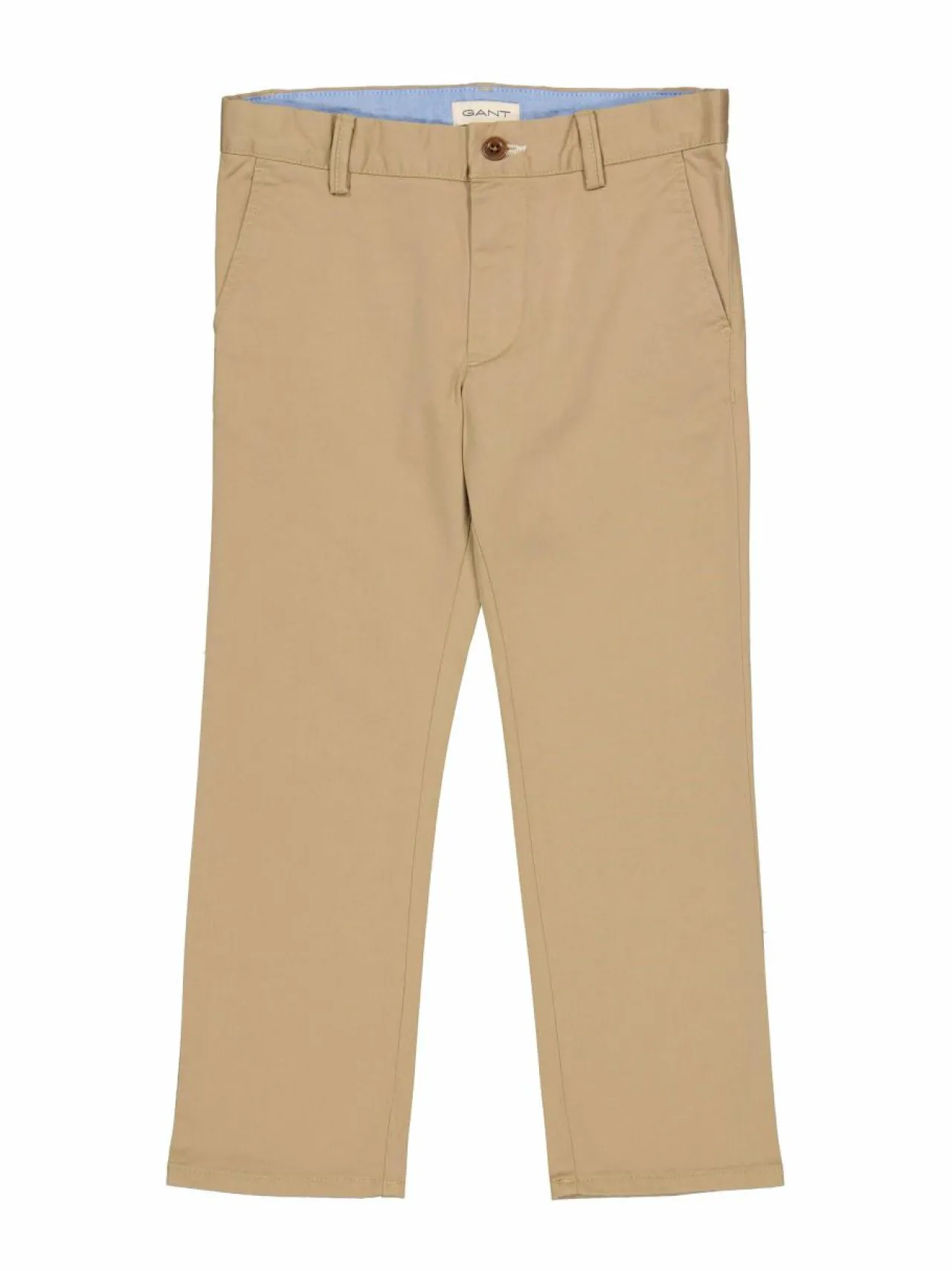 Housut<GANT Unisex Regular Fit -chinot 248 DARK KHAKI