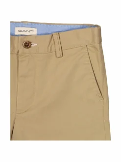 Housut<GANT Unisex Regular Fit -chinot 248 DARK KHAKI