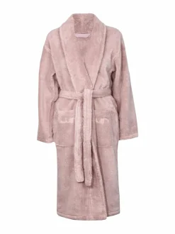 Kylpyhuonetekstiilit<LUIN LIVING Unisex-kylpytakki DUSTY ROSE