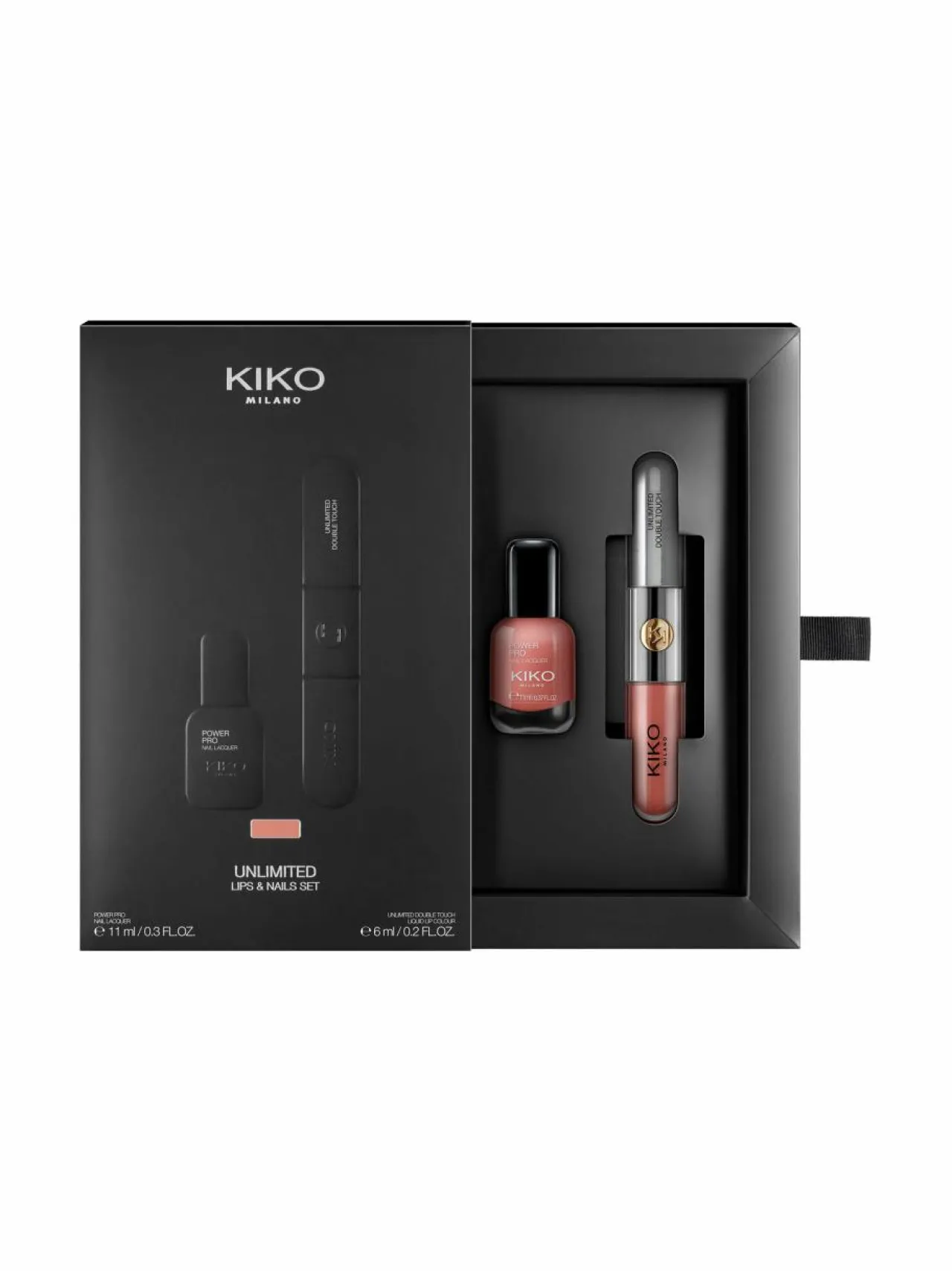 KIKO Milano Unlimited Lips & Nails Set -pakkaus^ Meikkipakkaukset