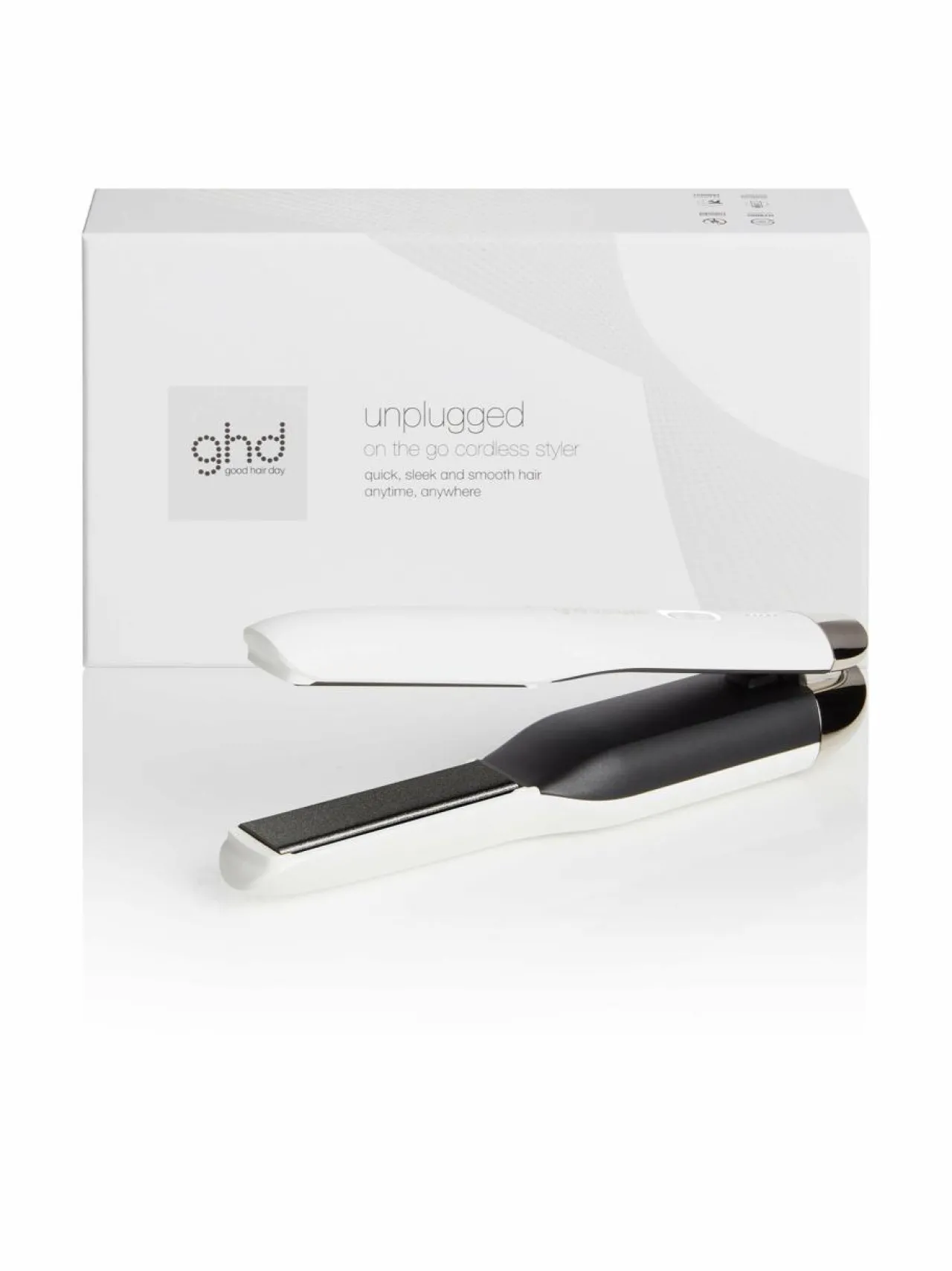 Hiustenhoitolaitteet|Hiustenhoito<GHD Unplugged-suoristusrauta WHITE