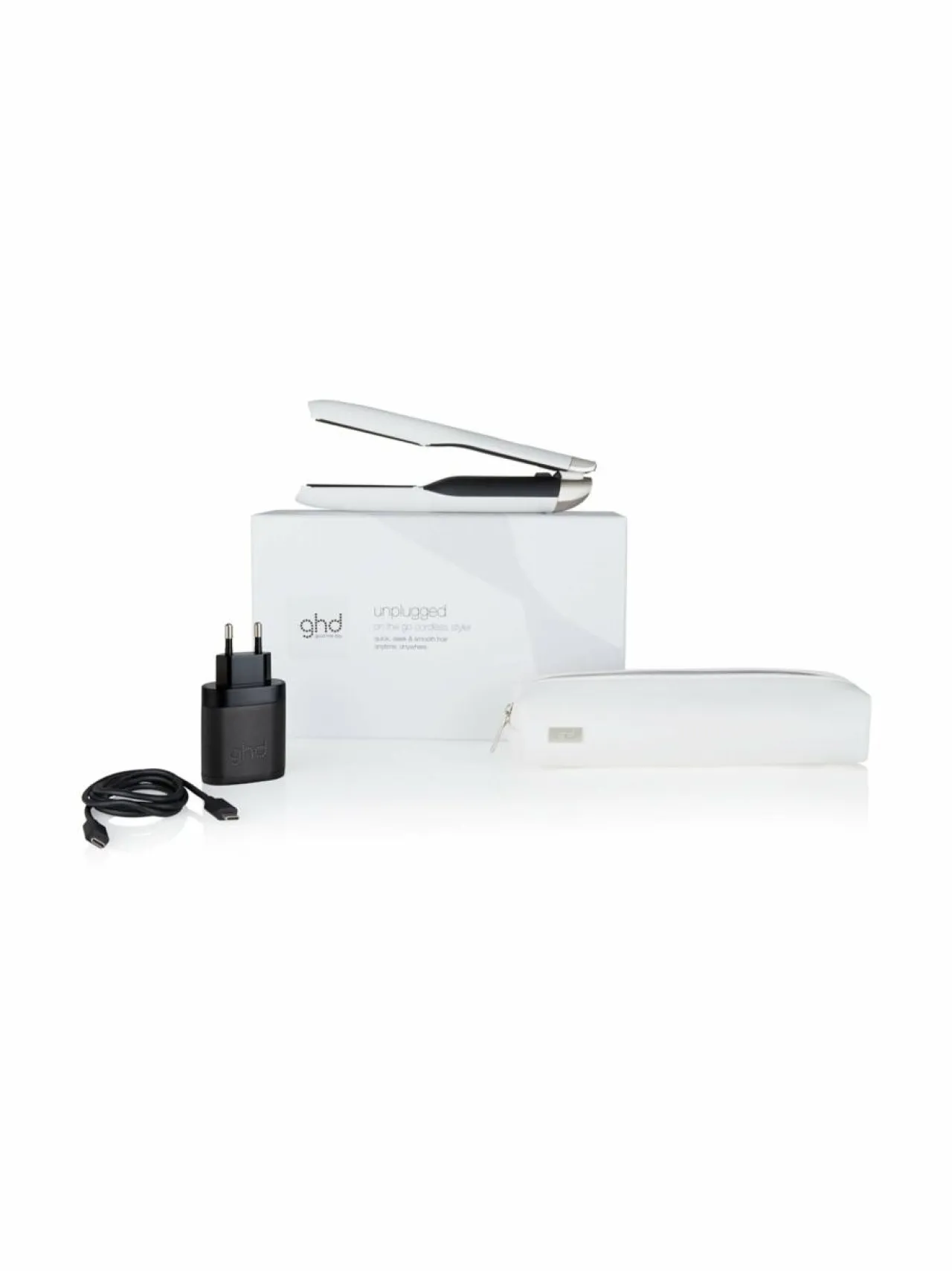 Hiustenhoitolaitteet|Hiustenhoito<GHD Unplugged-suoristusrauta WHITE