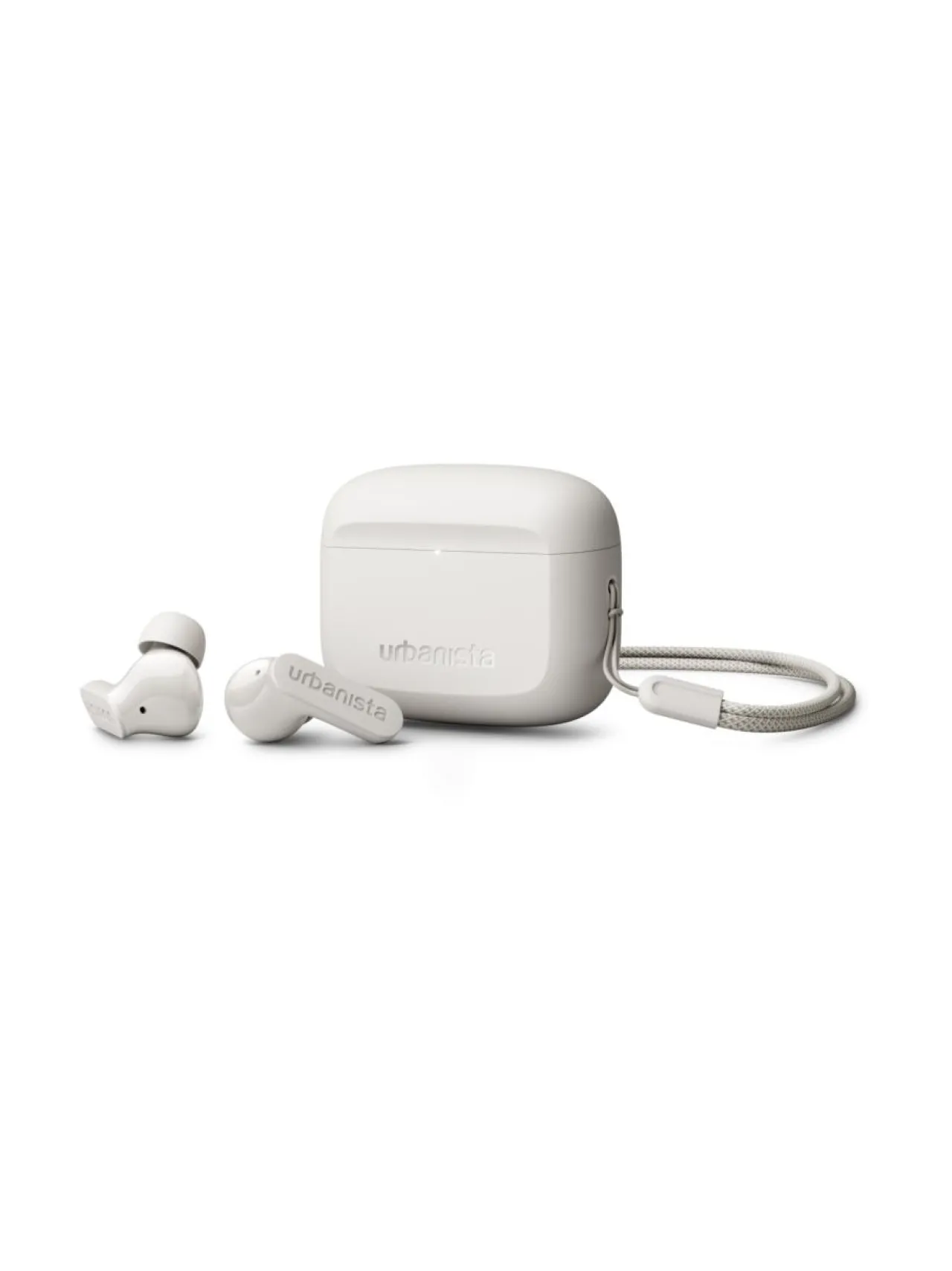 Audio<Urbanista Palo Alto - vastamelunappikuuloke CLOUD WHITE