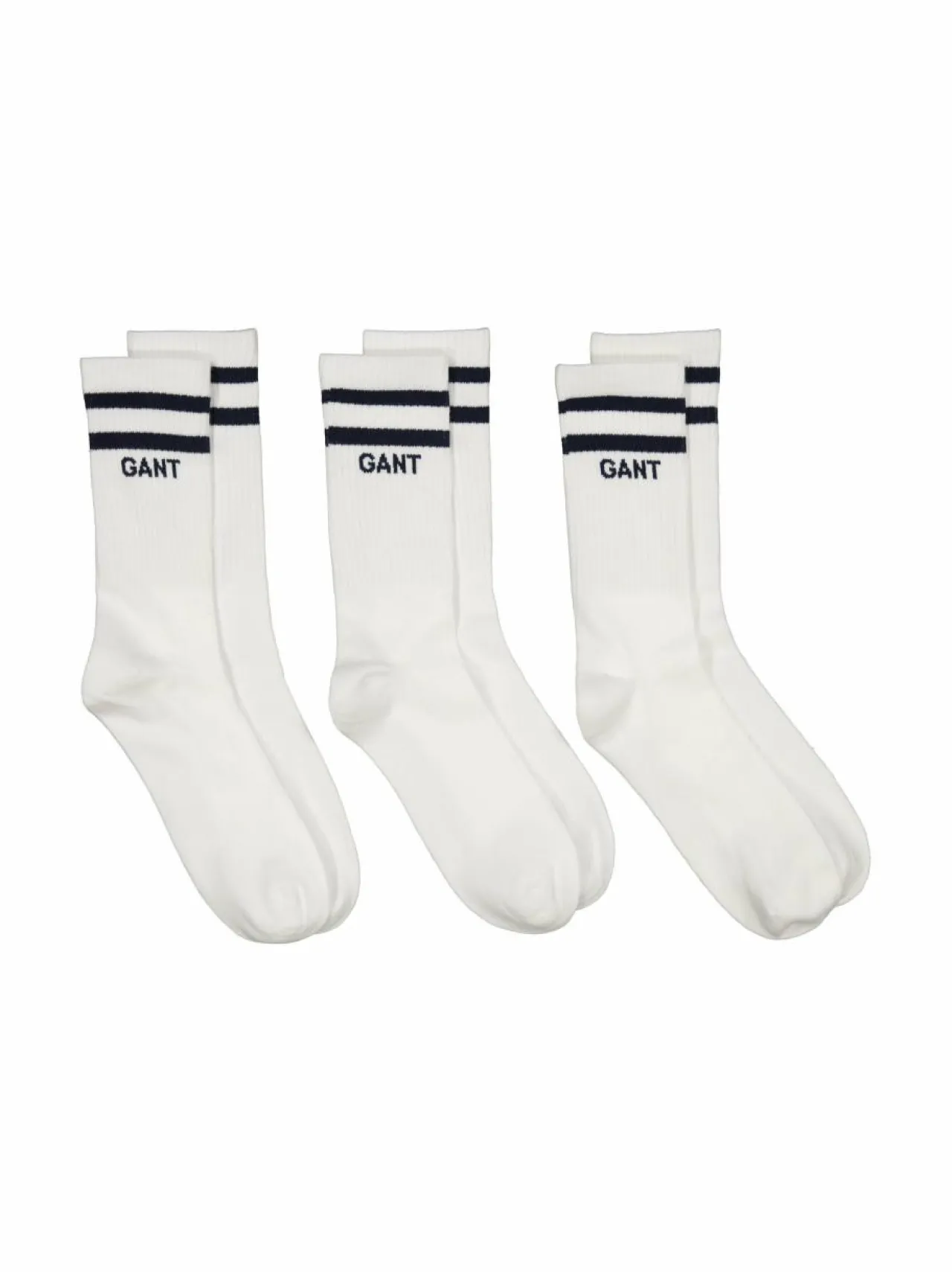 Sukat & Sukkahousut<GANT Urheilusukat 3-pack WHITE