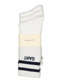 Sukat & Sukkahousut<GANT Urheilusukat 3-pack WHITE