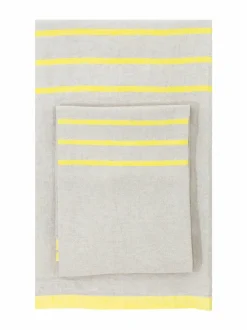 Kylpyhuonetekstiilit<Lapuan Kankurit Usva-pellavapyyhe 7 LINEN-YELLOW