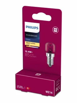 Lamput<Philips Uunilamppu 15.4W CLEAR