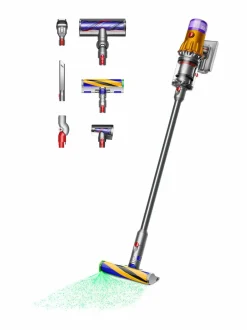 Pölynimurit<Dyson V12 Detect Slim Absolute -johdoton imuri YELLOW/NICKEL