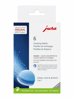 Kahvin- & Vedenkeittimet<Jura 3-vaiheiset puhdistustabletit WHITE