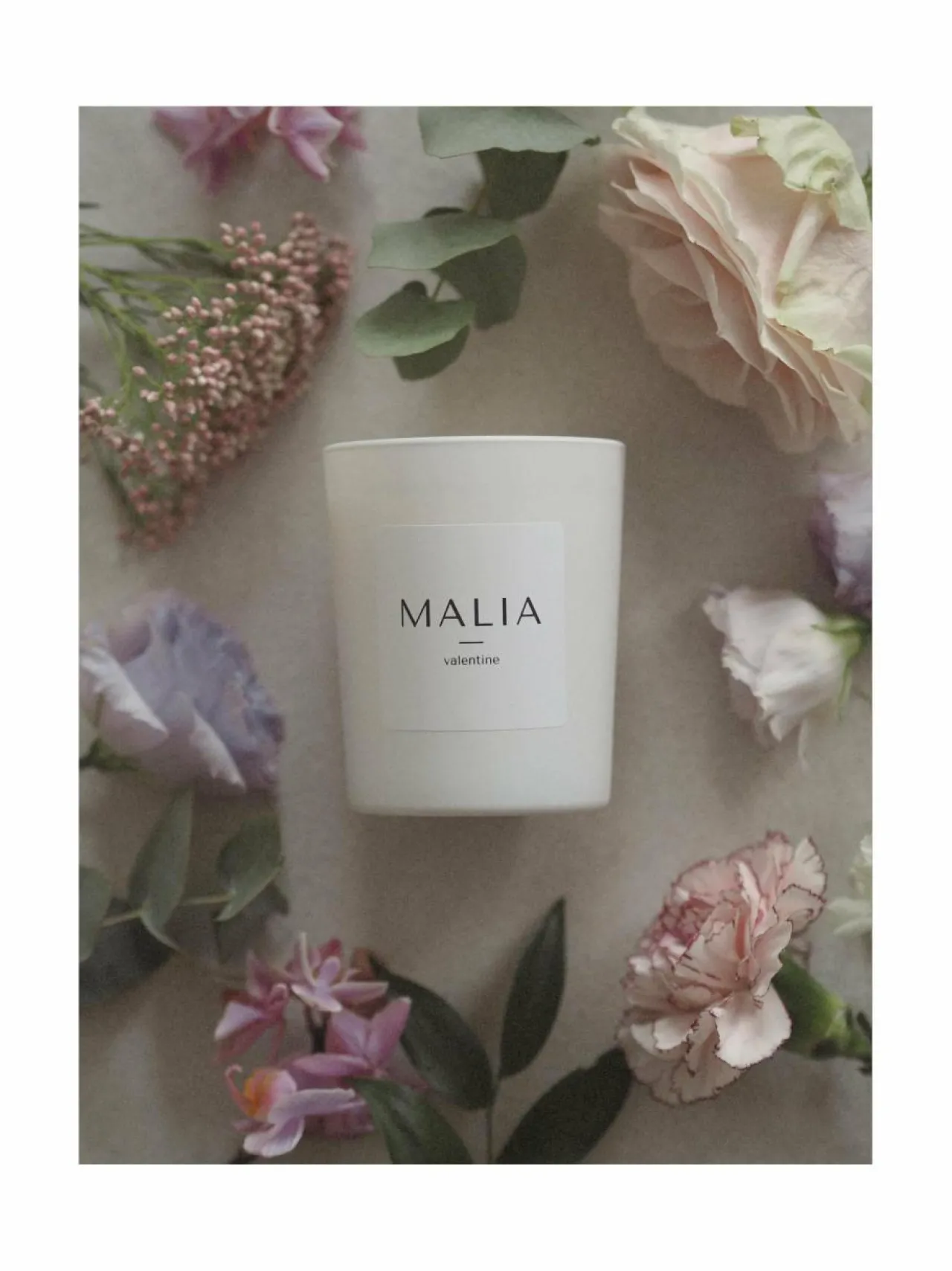 Malia Valentine-tuoksukynttilä^ Huonetuoksut & Tuoksukynttilät